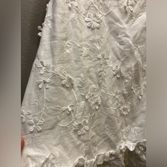 Showpo Fancy A Spritz Dress In White Embroidery Mini Dress - Picture 7 of 11